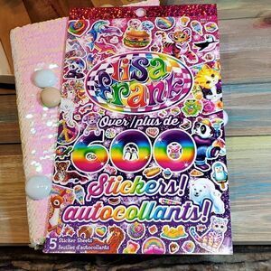 Lisa Frank Stickers! Over 600, Glossy, Colorful & Fun! Nostalgic Gift Idea